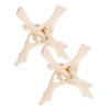 DOITOOL 2 Pcs Wooden Tripod Stand for Crystal Sphere Display