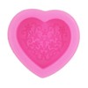 Longzang Rose Decoration Heart Silicone Soap Mold Craft Molds DIY