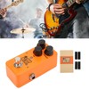 Digital Delay Guitar Effect Monoblock Knob Adjustment Metal Effector Pedal