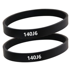 YXT 140J6（6PJ356） Poly V Belt of with Drive Replacement Planer for Delta 22-560, 22-563, 22-565 and 22-580 planers, TP400LS, Wen 6560 （2PCS） Planer Drive Belt