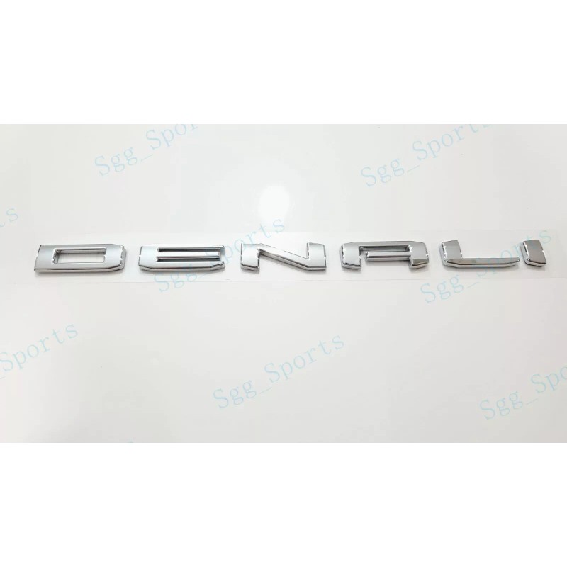 GMC 1pc GMC 2021-2023 Yukon Yukon XL Chrome Rear Tailgate