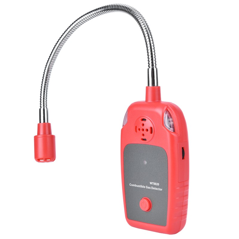 WT8820 Portable Combustible Gas Detector Leakage Natural Gas Sensor Alarm