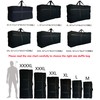 YiKitHom Extra Large Storage Duffle Bag for Travel, Black Oversized