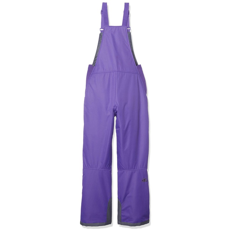 Arctix Kids Insulated Snow Bib Overalls, Purple, Large Husky