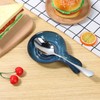 Spoon Cradle, Ceramic Spoon Rest Large Heat-Resistant Cooking Spoon Rest