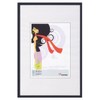 Picture Frame, Walther """New Lifestyle"" plastic frame" 20x30 cm black