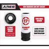 ARES 59003-17mm 1/2-Inch Drive Non-Marring Lug Nut Socket - Protective