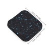 SCSpecial Treadmill Mat 4 Pieces Exercise Equipment Mats Shock Absorbing