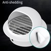 4" Vent Round Cover, Stainless Steel Wall Round Vent Hole