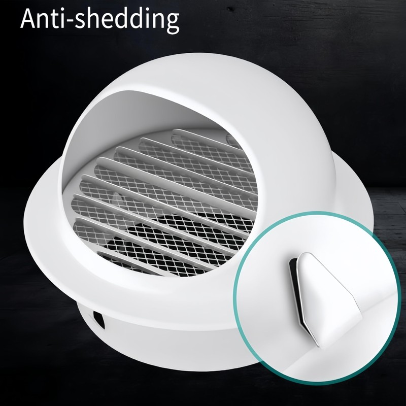 4" Vent Round Cover, Stainless Steel Wall Round Vent Hole