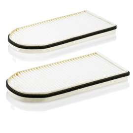 Original MANN-FILTER Interior Filter CU 3642-2 – Cabin air filter set (set of 2) – For passenger cars
