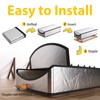 LEMOONE Attic Door Insulation Cover 25"x54"x11", Energy Saving Tent Attic