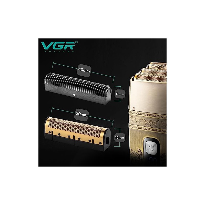 VGR Replacement Foils and Blades for VGR V-335 Foil Shaver