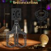 XIFEI Cigar Cutter, Stainless Steel Double Blade Guillotine Straight Cut