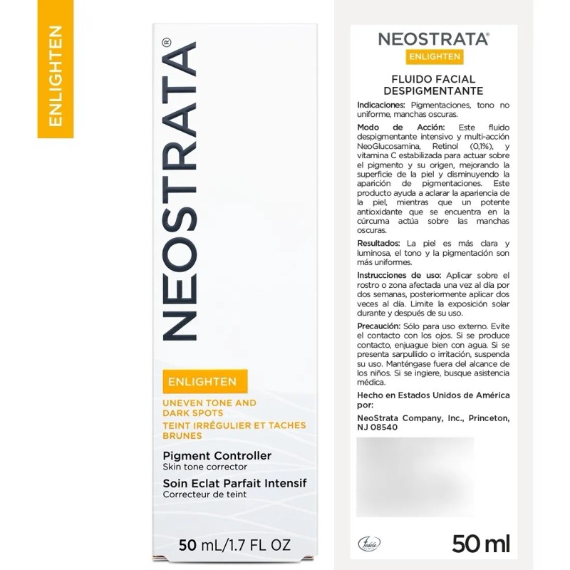Neostrata Enlighten Pigment Controller 50 Ml Tipo De Piel Todo