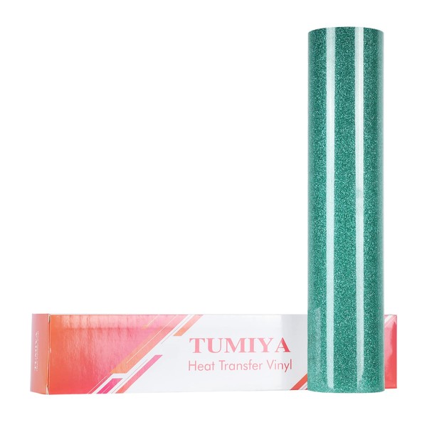TUMIYA Glitter HTV Vinyl - 12” x 20 Ft Glitter