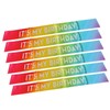 6 Pcs Birthday Sash Reusable Soft Comfortable Colorful Satin Birthday