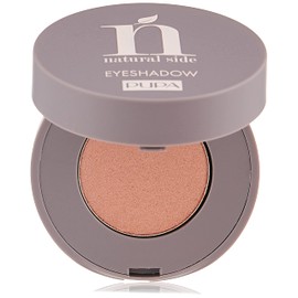 Pupa Milano Natural Side Compact Eyeshadow - Silky, Blendable And Nude Single Shadow For Eyes - Satin-Effect - Provides Intense Neutral Pigments Of All Depths - 006 Golden Rose - 0.07 Oz