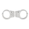 vulcanforce Professional Grade Steel Hinged Handcuffs – Double Locking Tactical