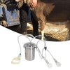 Goat Milking Machine, 2000 ml Manual Milking Machine, Portable Manual