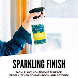 Aunt Fannie's All Purpose Cleaning Vinegar, Multisurface Spray Cleaner, 16.9 Ounces, Lemon Scent (Pack of 1)