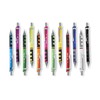 rOtring Tikky Mechanical Pencils, HB 0.35 mm, Burgundy Barrels, 12