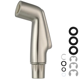 Universal Kitchen Sink Side Sprayer Head Replacement Sink Spray Attachment Compatible with Delta, Moen, Kohler OEM Brand, Kitchen Sink Faucet Sprayer Head, Brushed Nickel