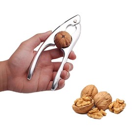Multifunctional Stainless Steel Nut Opener for Walnut Hazelnut Almond Pecan Crab Shell.