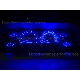 Newlineperformanceled Blue Cluster Gauge LED Bulb Kit for Jeep Grand Cherokee WJ 2002-2004