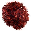 SHATCHI 1.8m/6ft Red Luxury Deluxe Chunky Christmas Tinsel Garland Xmas
