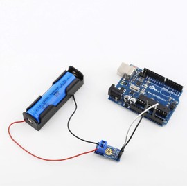 Stemedu DC 0-25V Voltage Detection Sensor Voltage Terminal Measurement Module up to 25V, Test Electronic Bricks for Robot for Arduino for Raspberry Pi (Pack of 5pcs)