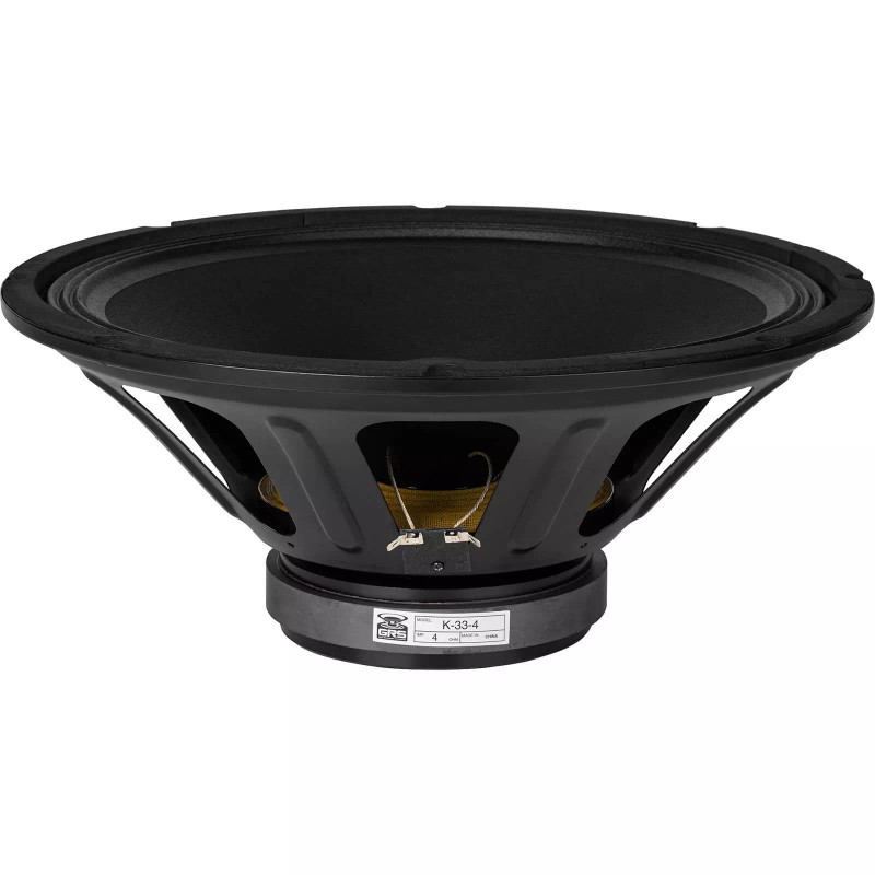 GRS K-33-4 Replacement 15" Woofer for Klipsch Klipschorn, Belle Klipsch,
