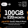 Vodafone VOXI £20 Plan SIM