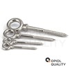 OPIOL QUALITY® Eye Bolt with Wood Thread 6 x 60