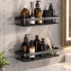 Wall Mounted Bathroom Storage Rack for Shower and Towels –