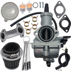 FINDCARB VM26 30mm Carburetor PZ30 200cc 250cc Fit For Mikuni For Hawk Go-kart For Honda Quad ATV Dirt with Air Filter with Manual-Operated Choke