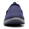 Clarks Breeze Bali - Mocasines Planos para Mujer, Dark Navy