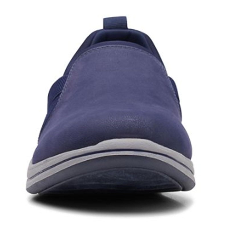 Clarks Breeze Bali - Mocasines Planos para Mujer, Dark Navy