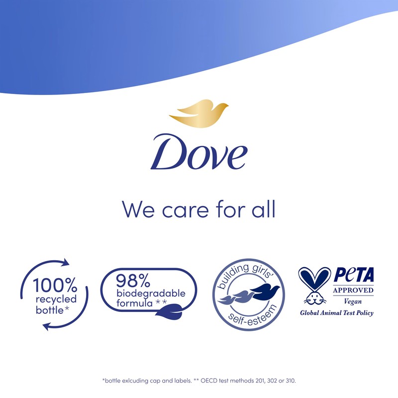Dove Advanced Care Anti-Stress Body Wash body cleanser with chamomile