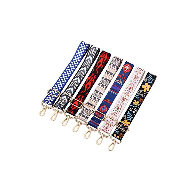 Adjustable Shoulder Strap, 3.8 cm, 80-140 cm, Retro Pattern, Shoulder