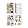 Rongrong Planner Stickers Book Bookworm 3 Theme for Planners, Calendars,