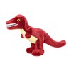 Fluff & Tuff Tiny T-Rex Plush Toy for Small Dogs,