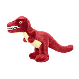 Fluff & Tuff Tiny T-Rex Plush Toy for Small Dogs, 8 Inch, Durable and Machine Washable
