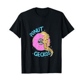Donut geckos Leopard Gecko Lizard reptile keeper T-Shirt