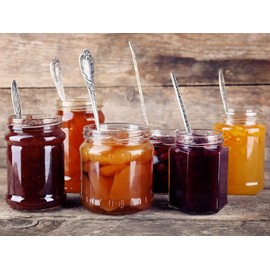 Peach Amaretto Jam 8 Oz Size Arkansas Grown And Made Organic Great Gift Idea!