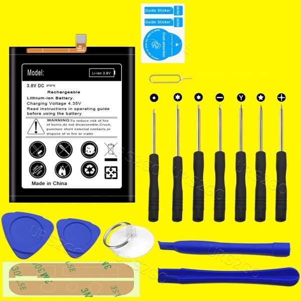 For Alcatel Long Life 3100mAh Built-in Lithium Battery Toolset f