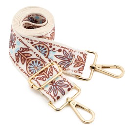 Wide Shoulder Strap (Extra Long),Adjustable Replacement Belt Guitar Style Crossbody Bag Handbag Strap Multicolor Canvas Straps(Wide:1.4in) (Color37)