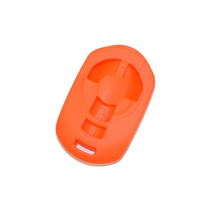 HEM HIGH-END MOTORSPORTS Orange Silicone Rubber Remote Key Chain Cover