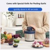 Joydeem JD-376B Electric Food Processor,Meat Grinder with Garlic Peeler,Vegetable Fruit