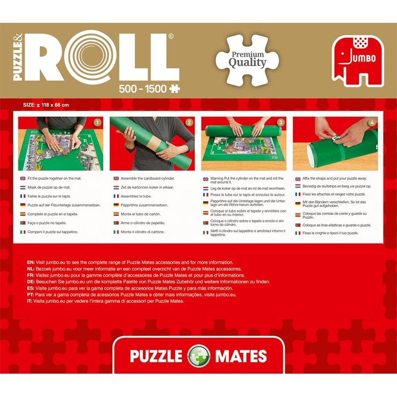 Jumbo Puzzle Mates Puzzle & Roll Jigroll for Puzzles up